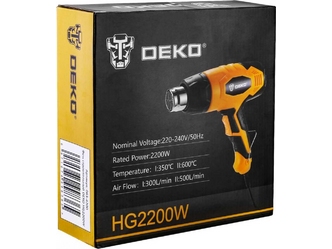Фен технический DEKO HG 2200W (063-4200), 00017558 - вид 7
